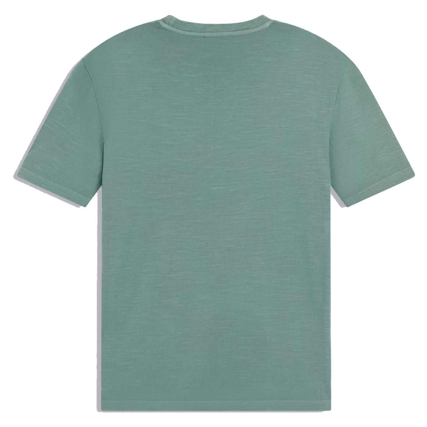 GAS T-SHIRT MC DHARIS PIQUET - Verde - vista 3
