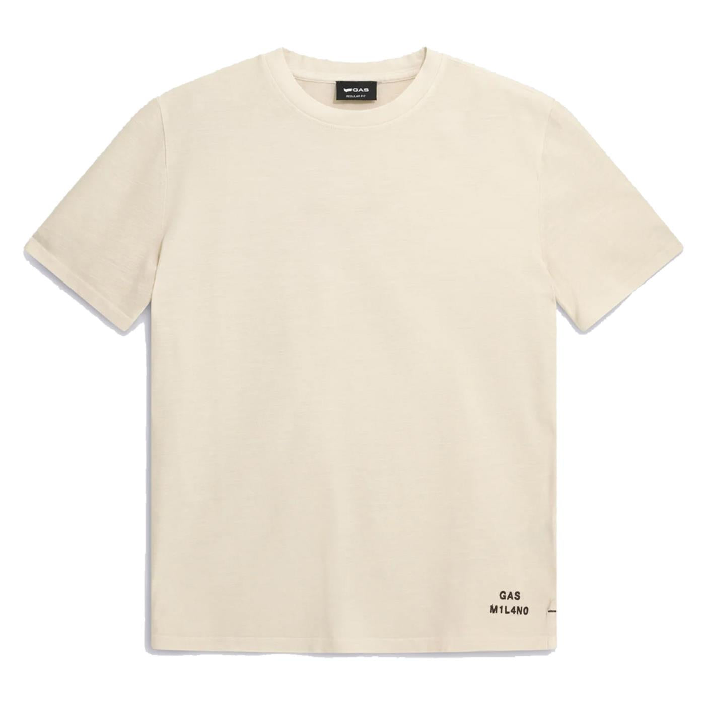 GAS T-SHIRT MC DHARIS PIQUET - Beige - immagine principale