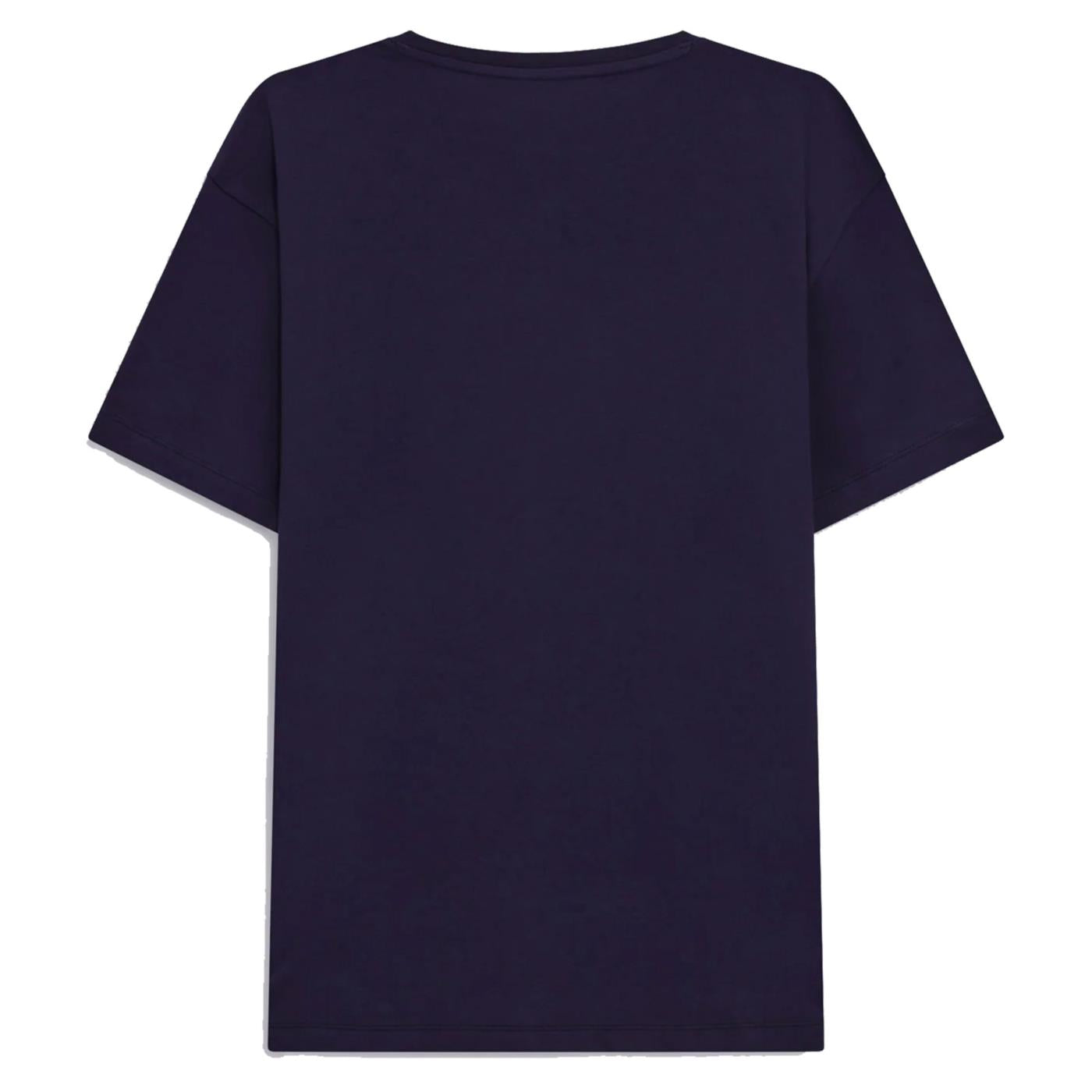 GAS T-SHIRT MC SCUBA JERSEY - Blu - vista 2
