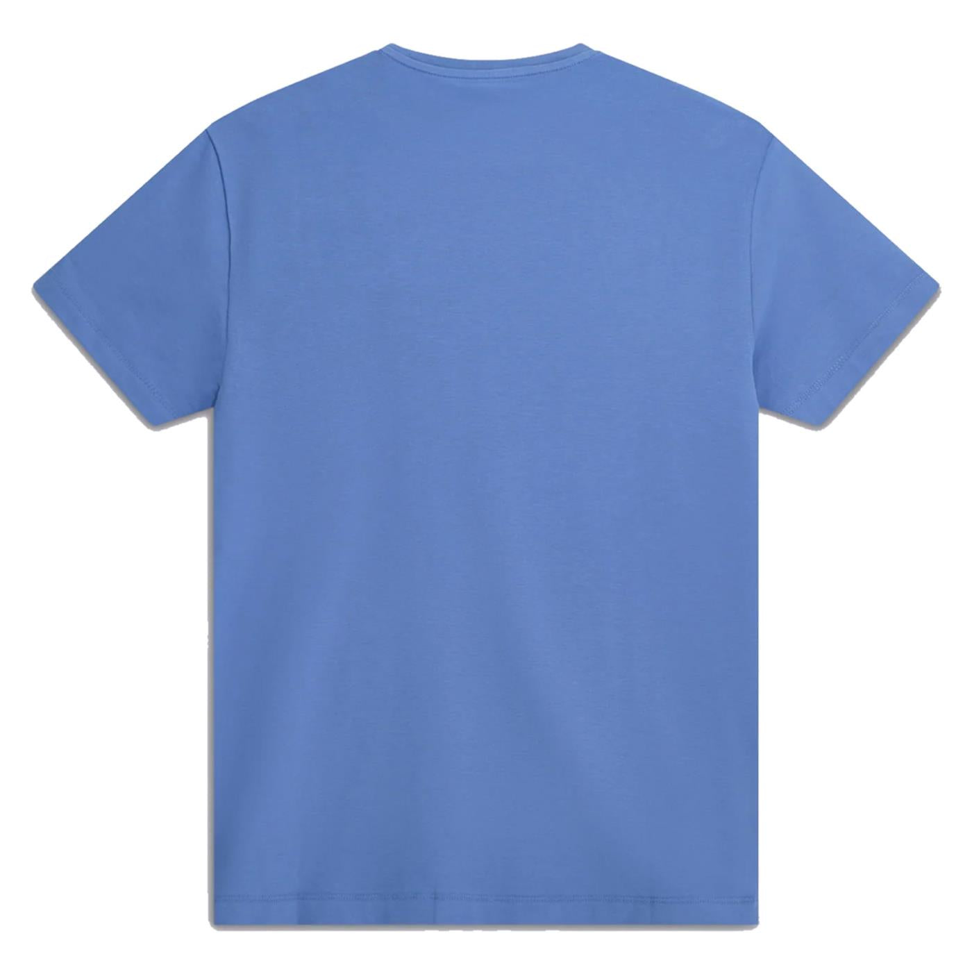 GAS T-SHIRT MC SCUBA JERSEY - Azzurro - vista 2
