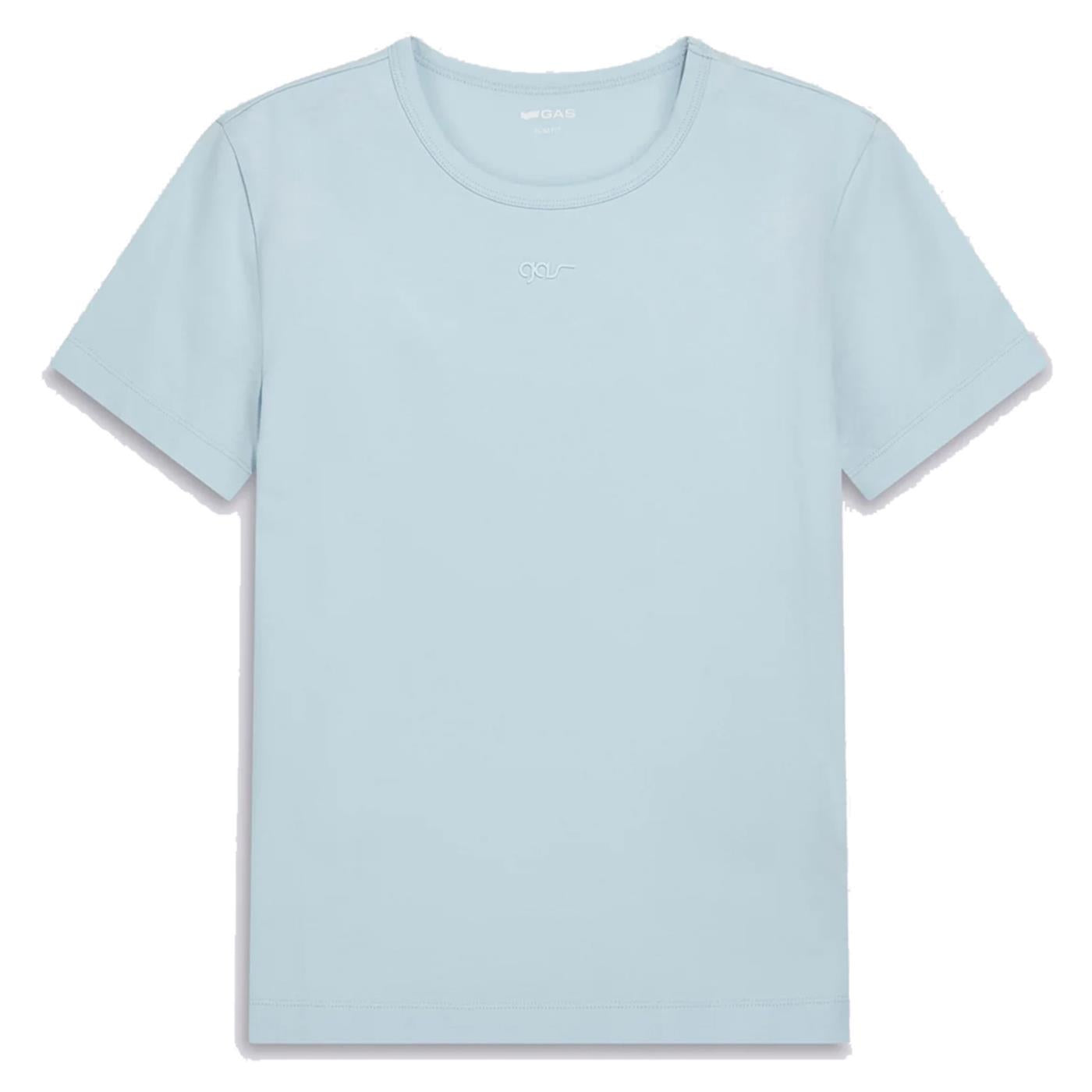 GAS T-SHIRT W TELLY MC - Azzurro - vista 3