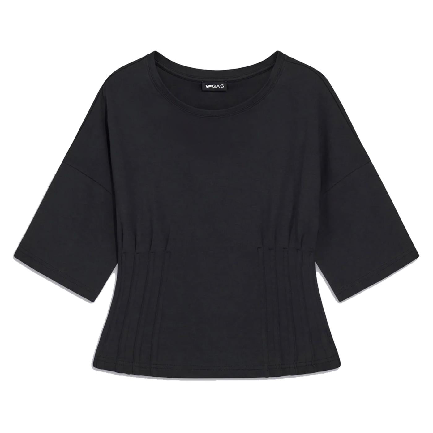GAS T-SHIRT W CHANTE MC - Nero - vista 6