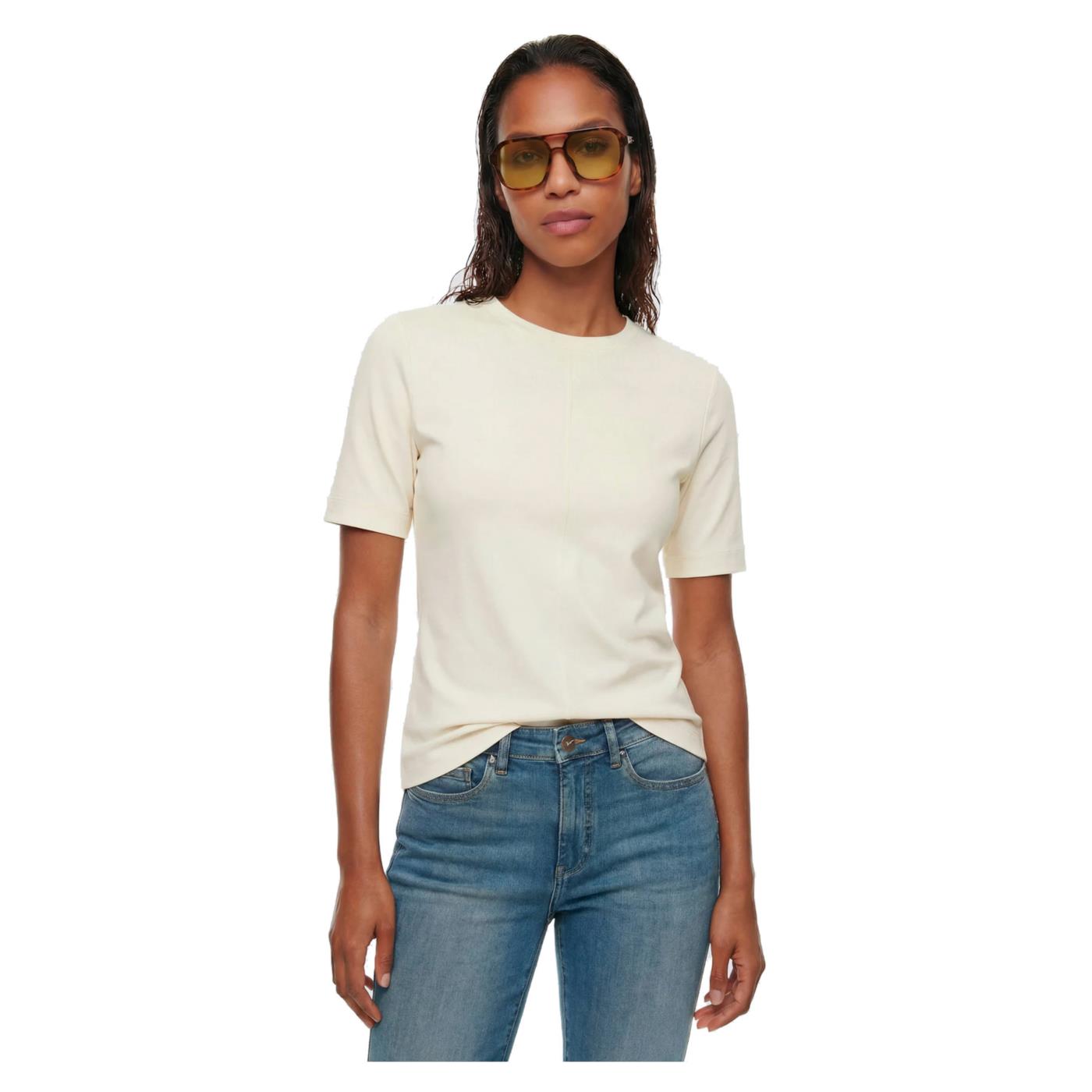 GAS T-SHIRT W DIANTY MC - Beige - vista 2