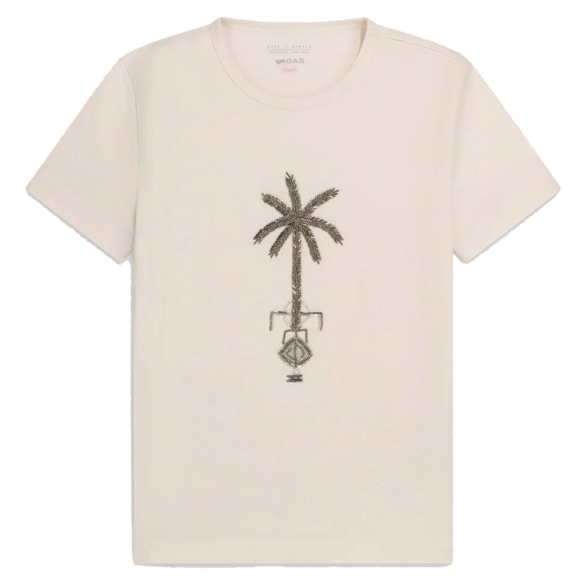 GAS T-SHIRT W TELLY PALM