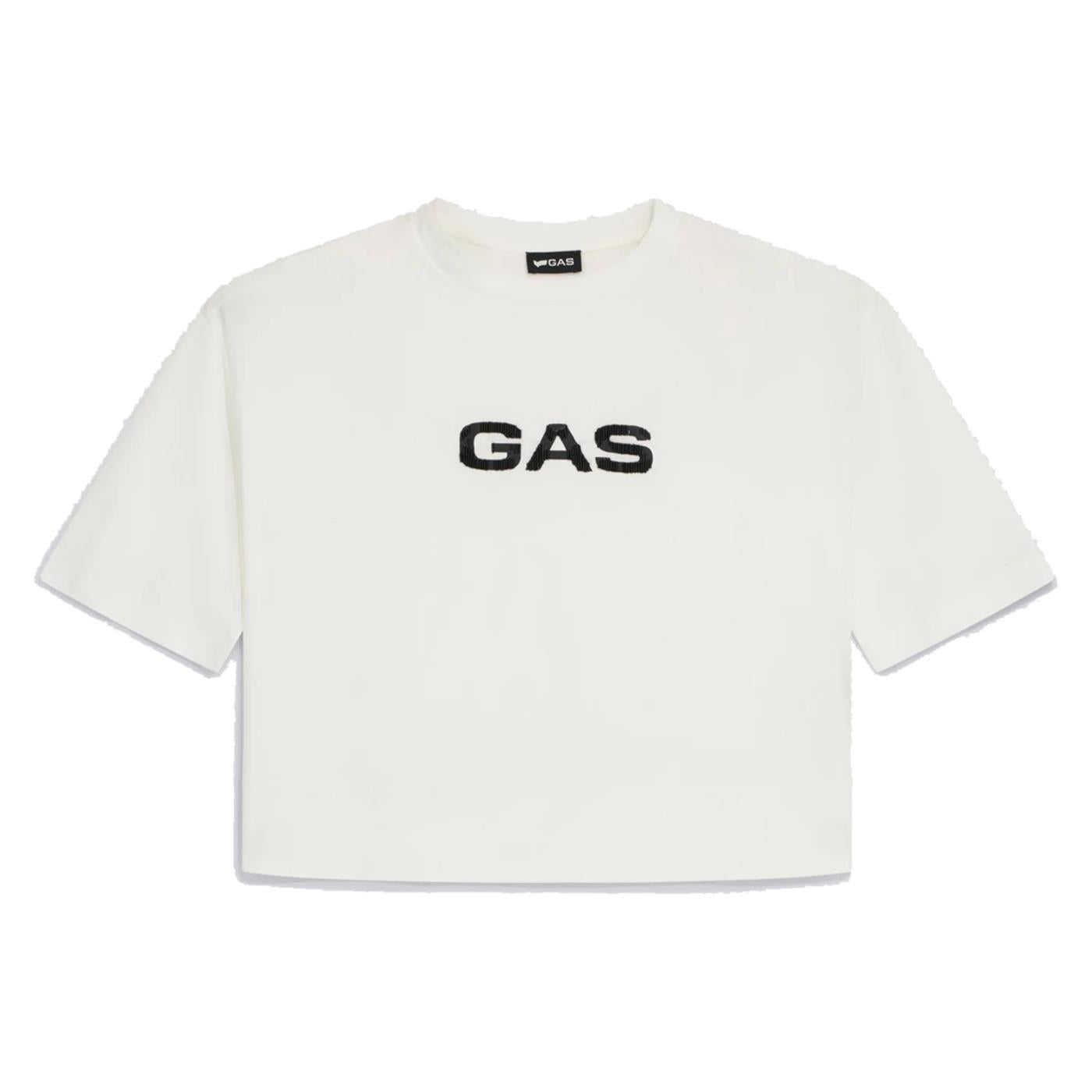 GAS T-SHIRT W SADDY LIGHT - Bianco - immagine principale
