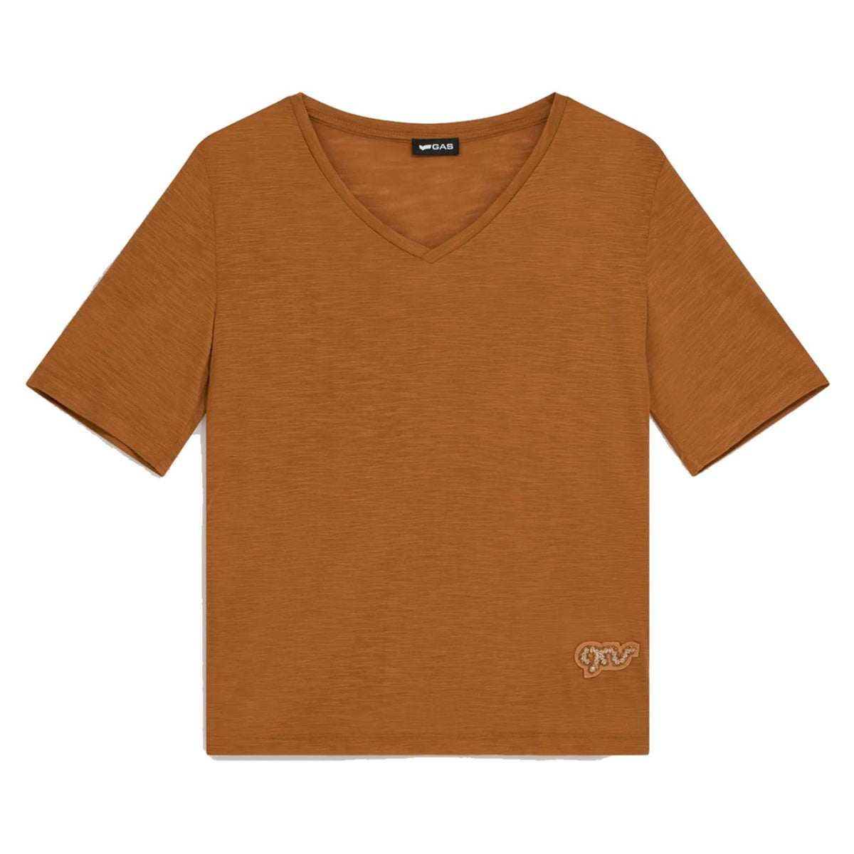 GAS T-SHIRT W ZIRA LIGHT SLUB - seconda immagine