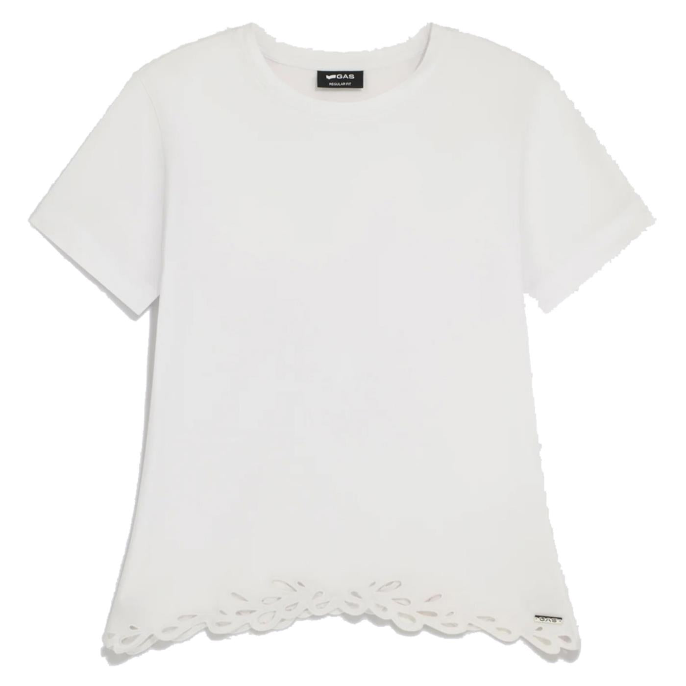 GAS T-SHIRT W HILARY - Bianco - immagine principale