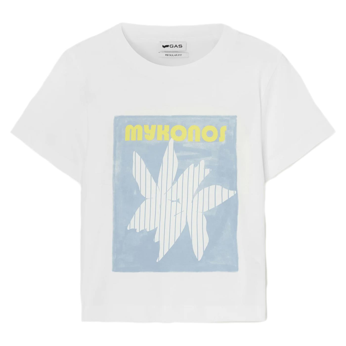 GAS T-SHIRT MC TARA CROP