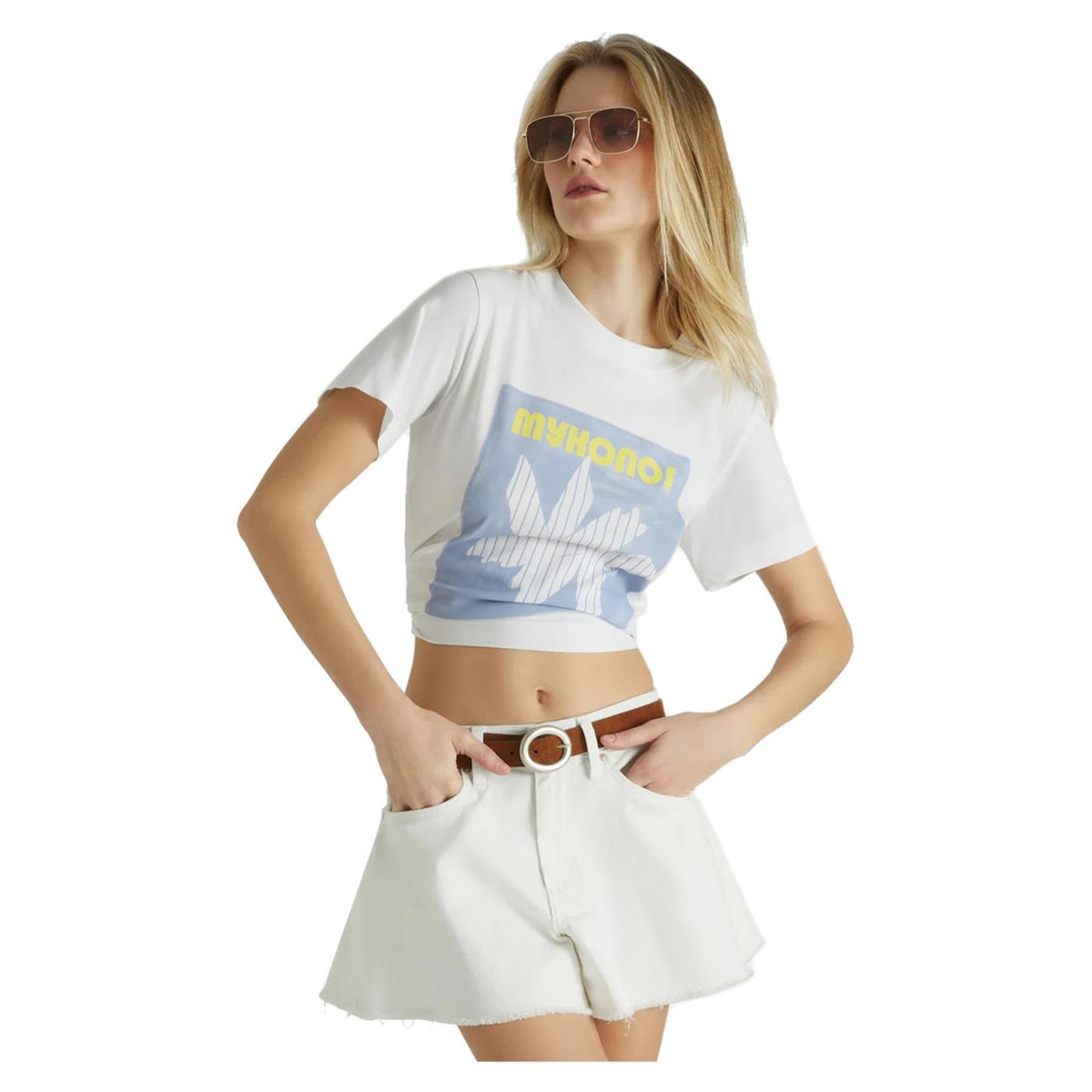 GAS T-SHIRT MC TARA CROP - seconda immagine