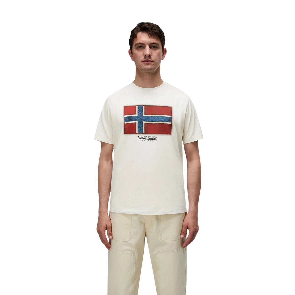 NAPAPIJRI S-FLAG TIKI SHORT SLEEVES