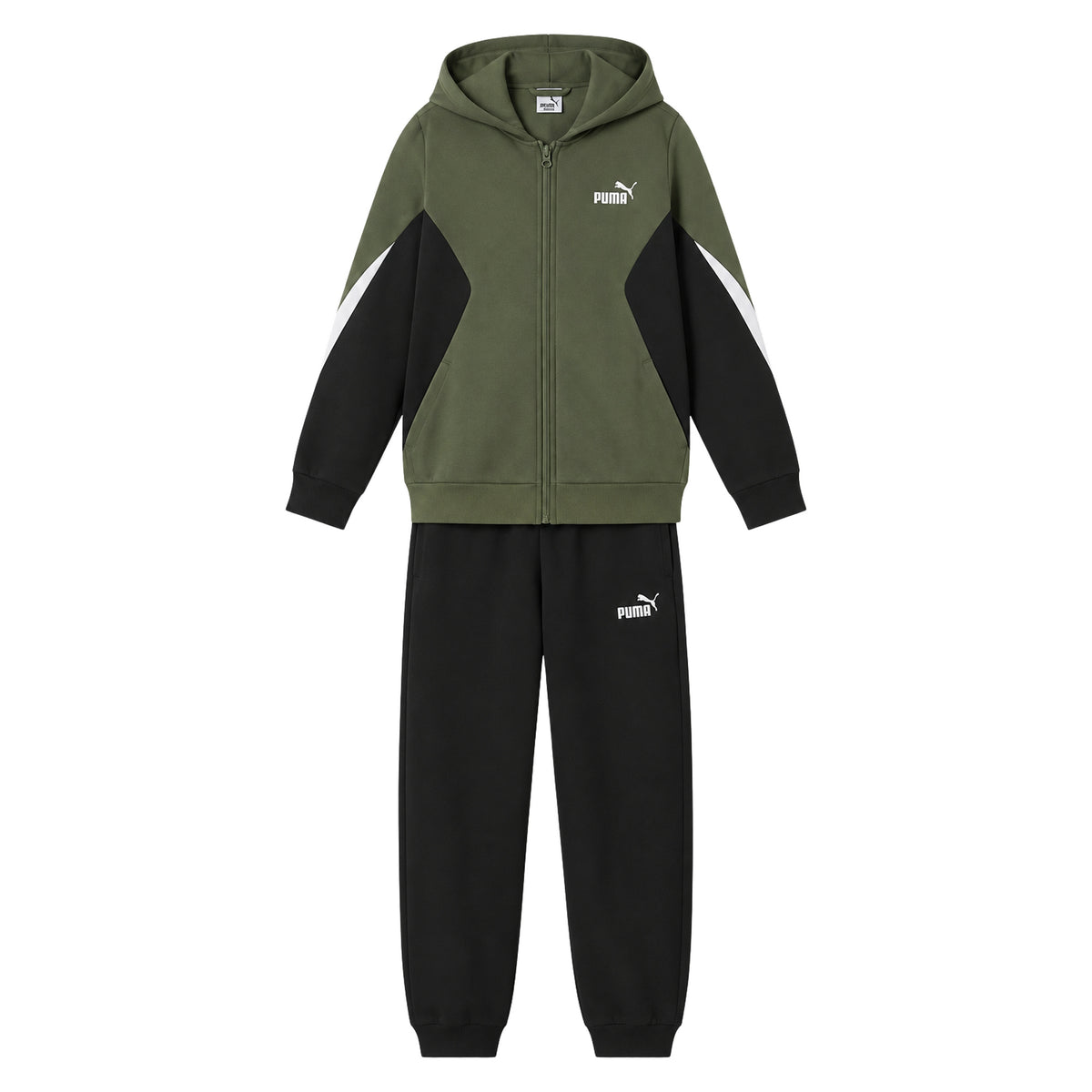 PUMA ESS BLOCK SWEAT SUIT JR