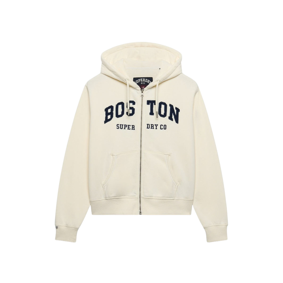 SUPERDRY W RELAXED CROP ZIPHOOD - seconda immagine