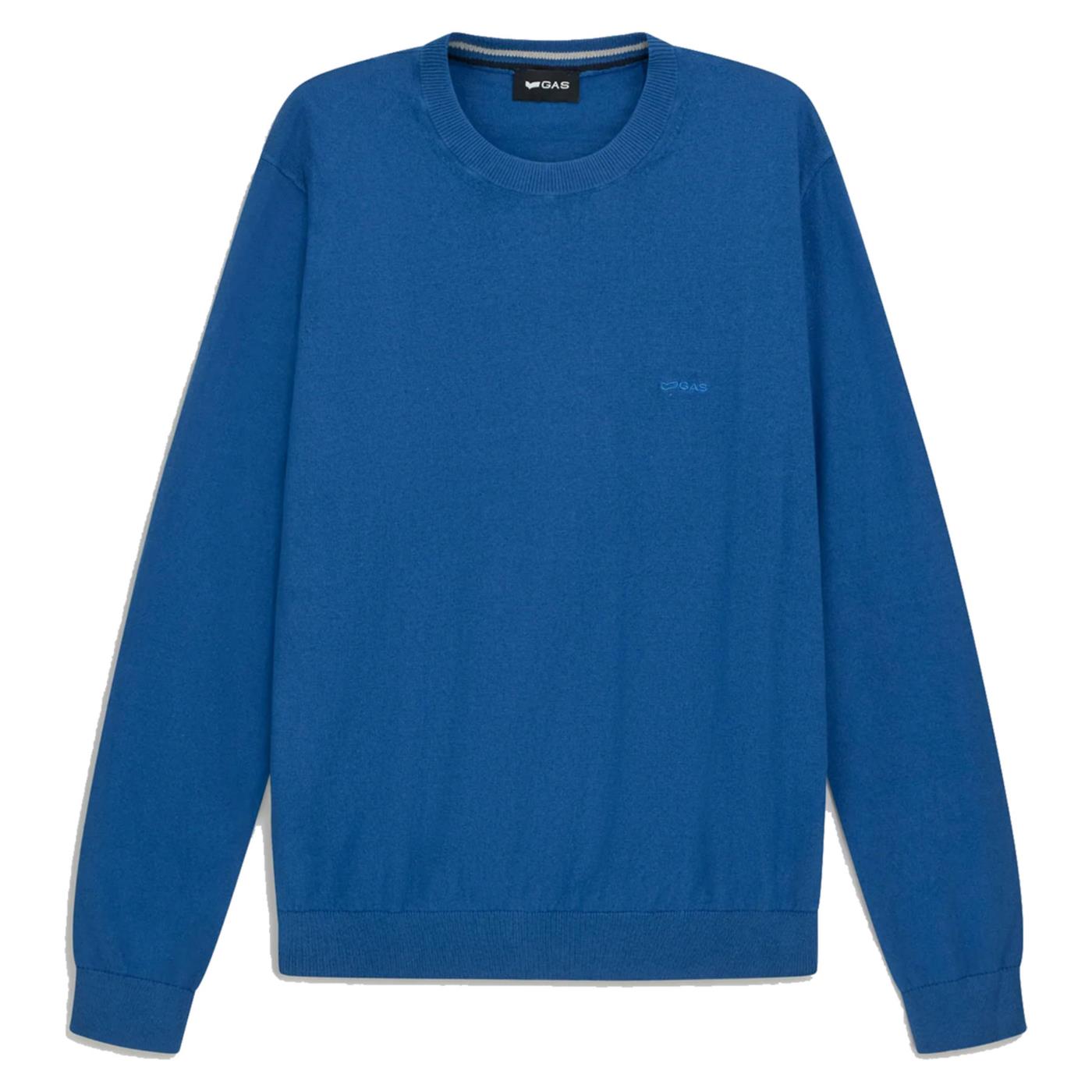 GAS TRICOT AVIER ROUND BACK - Blu - vista 3