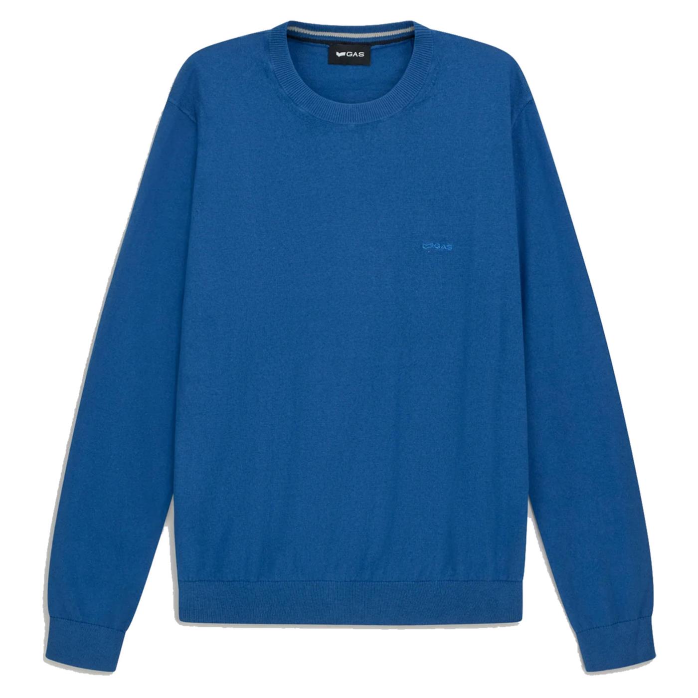GAS TRICOT AVIER ROUND BACK - Blu - vista 4