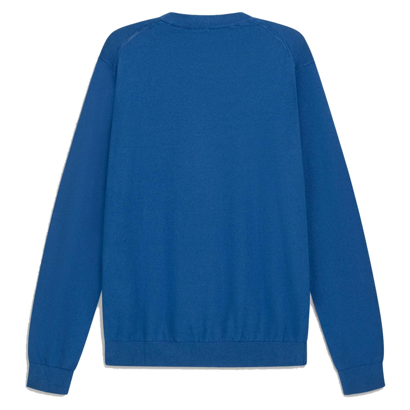 GAS TRICOT AVIER ROUND BACK - Blu - vista 5