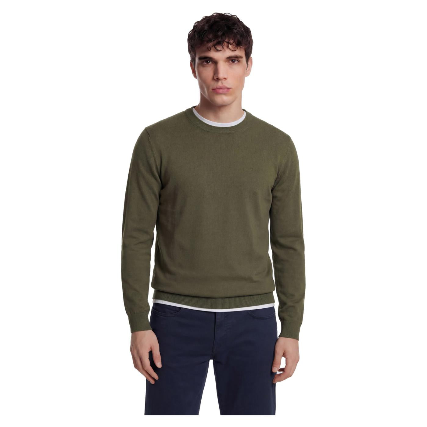 GAS TRICOT AVIER ROUND BACK - Militare - immagine principale