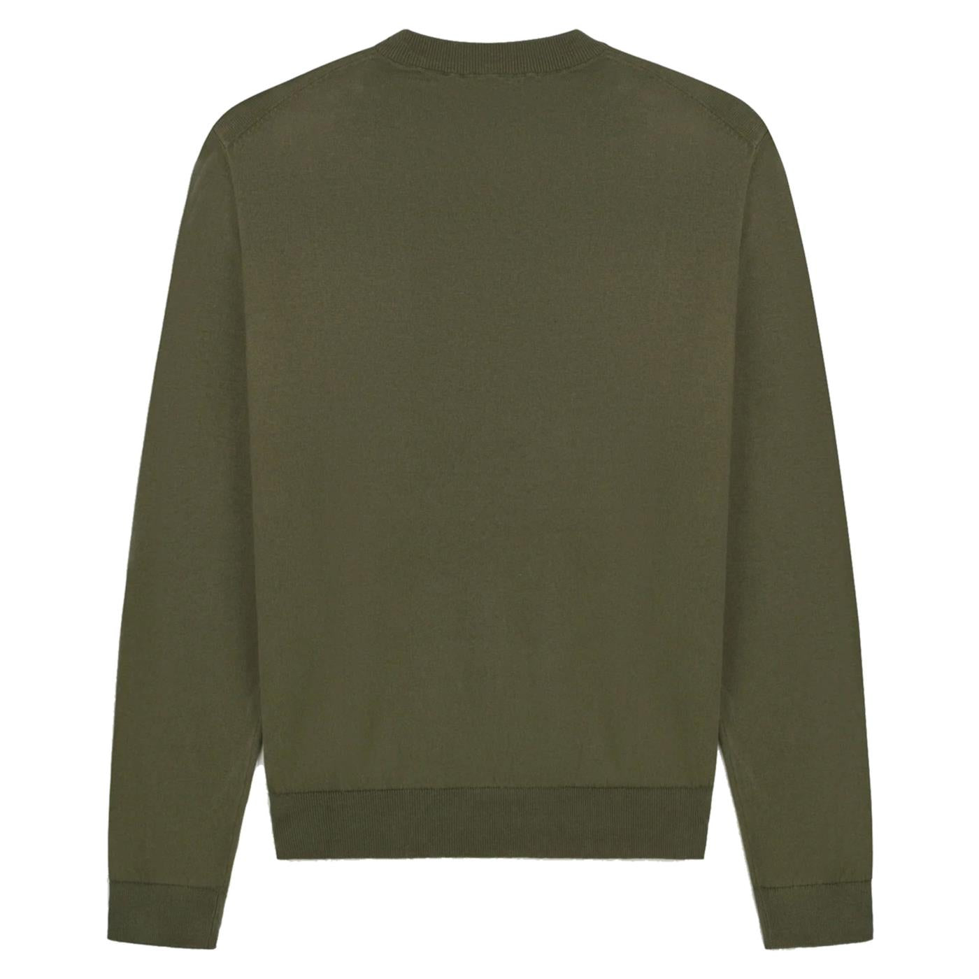 GAS TRICOT AVIER ROUND BACK - Militare - vista 3