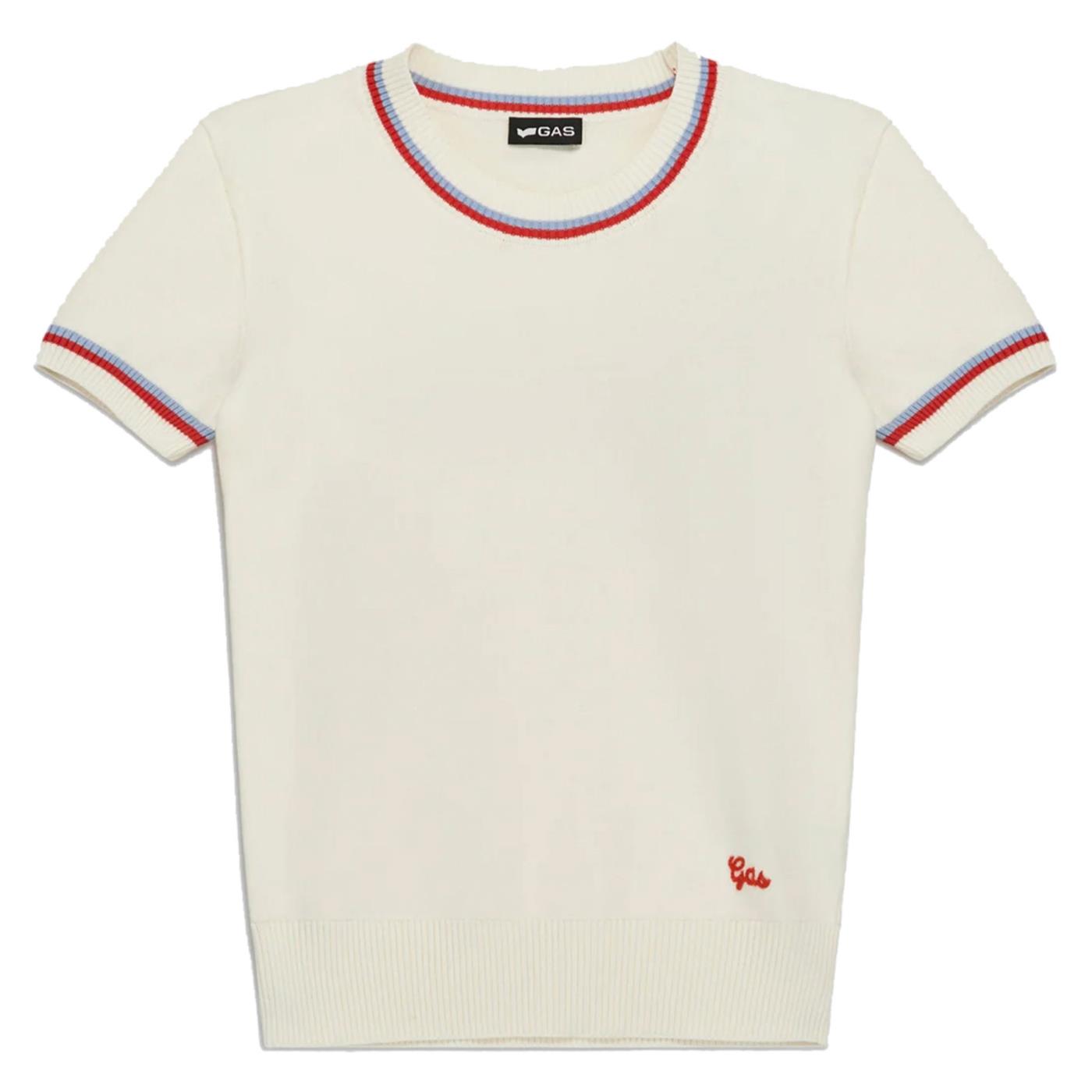 GAS TRICOT W ARIELLE MC - Beige - vista 5