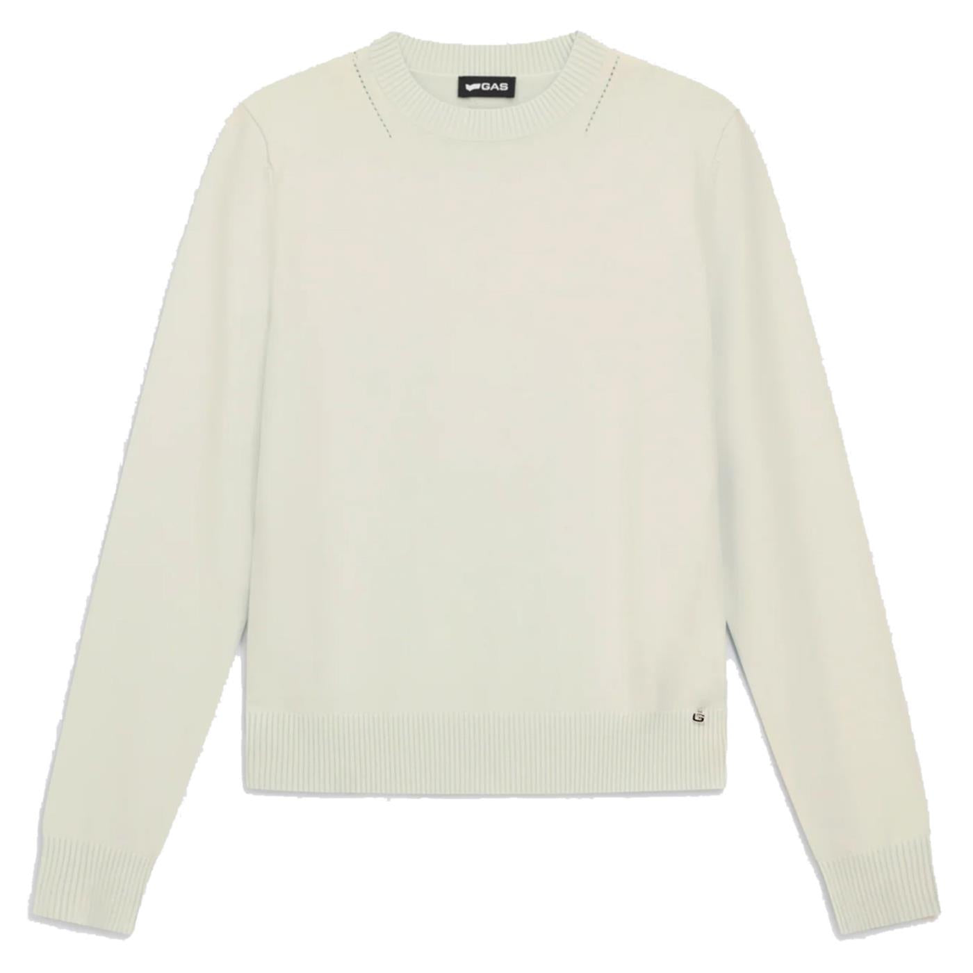 GAS TRICOT W ARIELLE ROUND - Bianco - vista 3