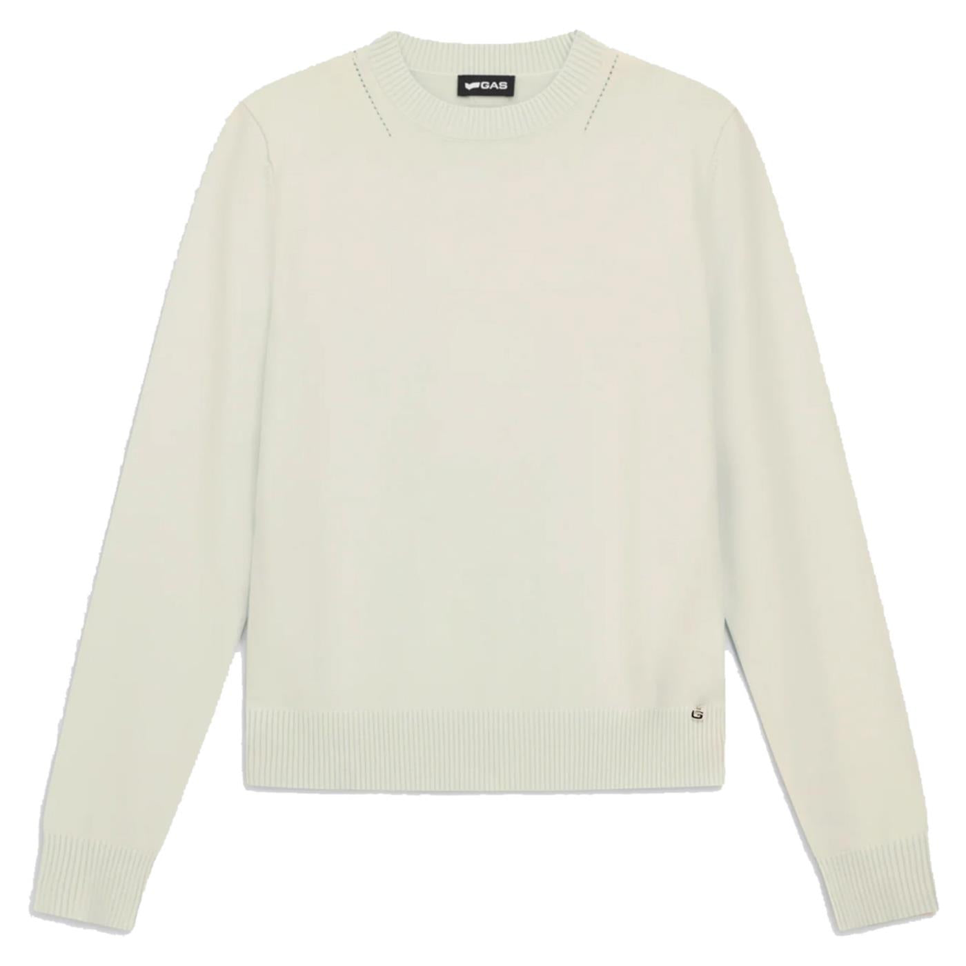 GAS TRICOT W ARIELLE ROUND - Bianco - vista 4