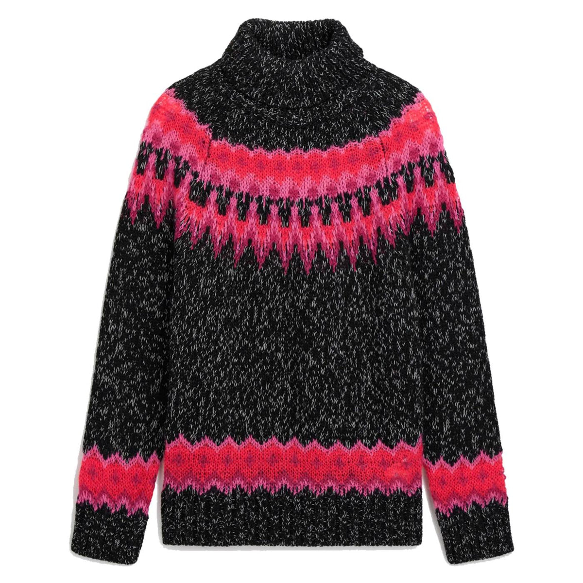 GAS MYLLI W COLLAR MIX MOHAIR