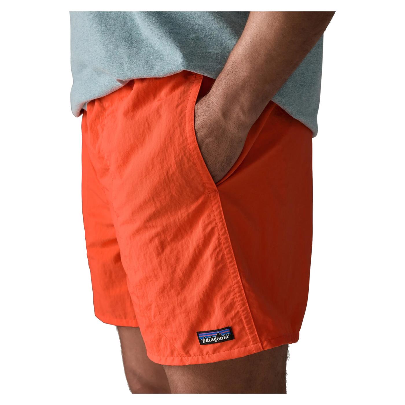 PATAGONIA BAGGIES SHORTS 5IN - Arancione - vista 3