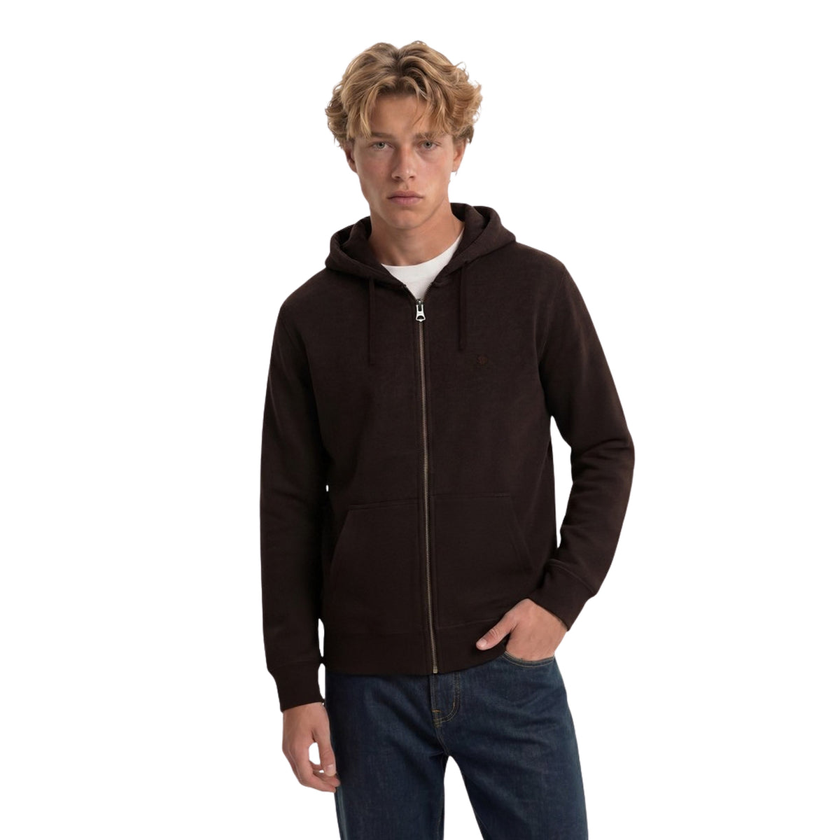 SUPERDRY ESSENTIAL LOGO ZIPHOOD