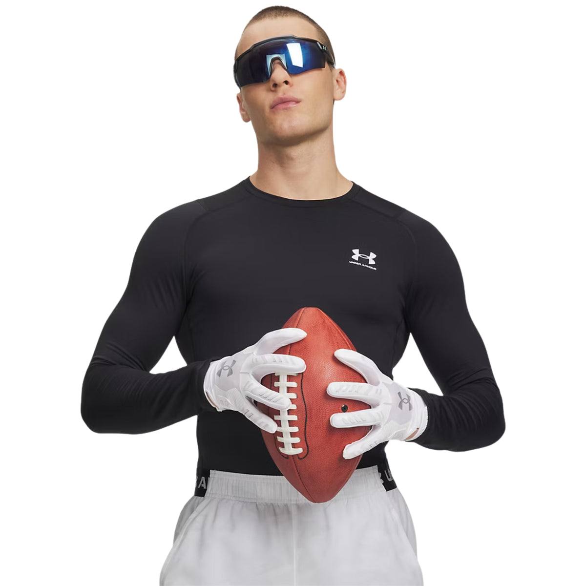 UNDER ARMOUR COLDGEAR ARMOUR FITT CREW - Nero - immagine principale