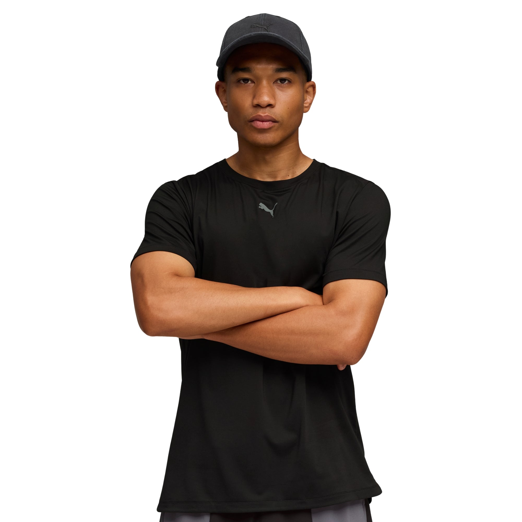 PUMA CLOUDSPUN TEE - Nero - immagine principale