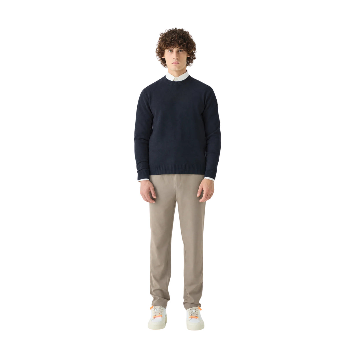 SUNS SWEATER CARLOS TAG - Blu - immagine principale