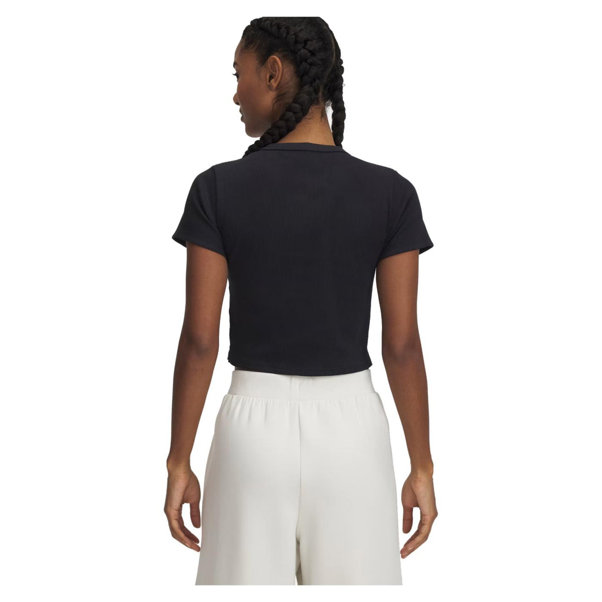 UNDER ARMOUR W RIVAL RIB BABY TEE - seconda immagine