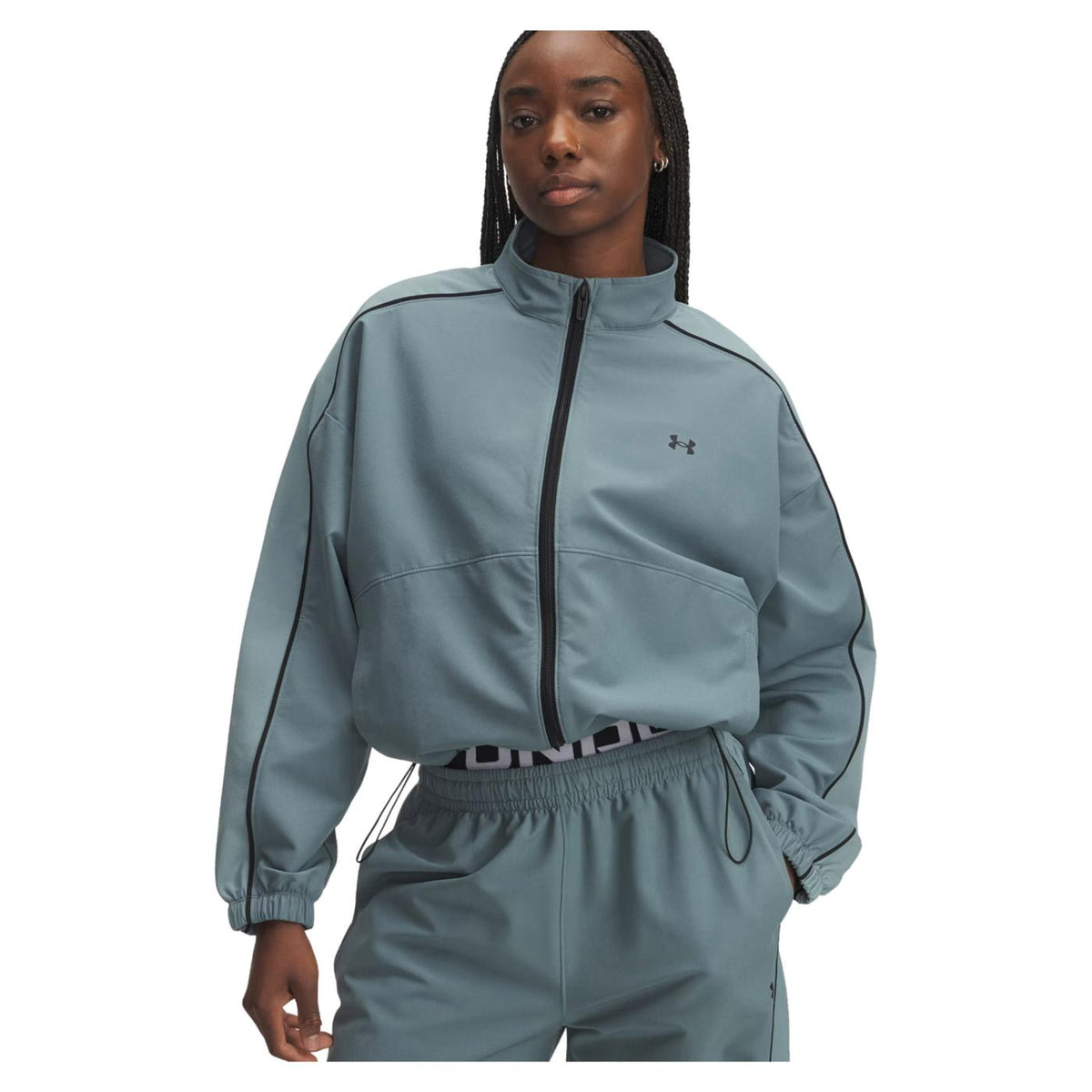 UNDER ARMOUR W RIVAL SWOVEN JACKET