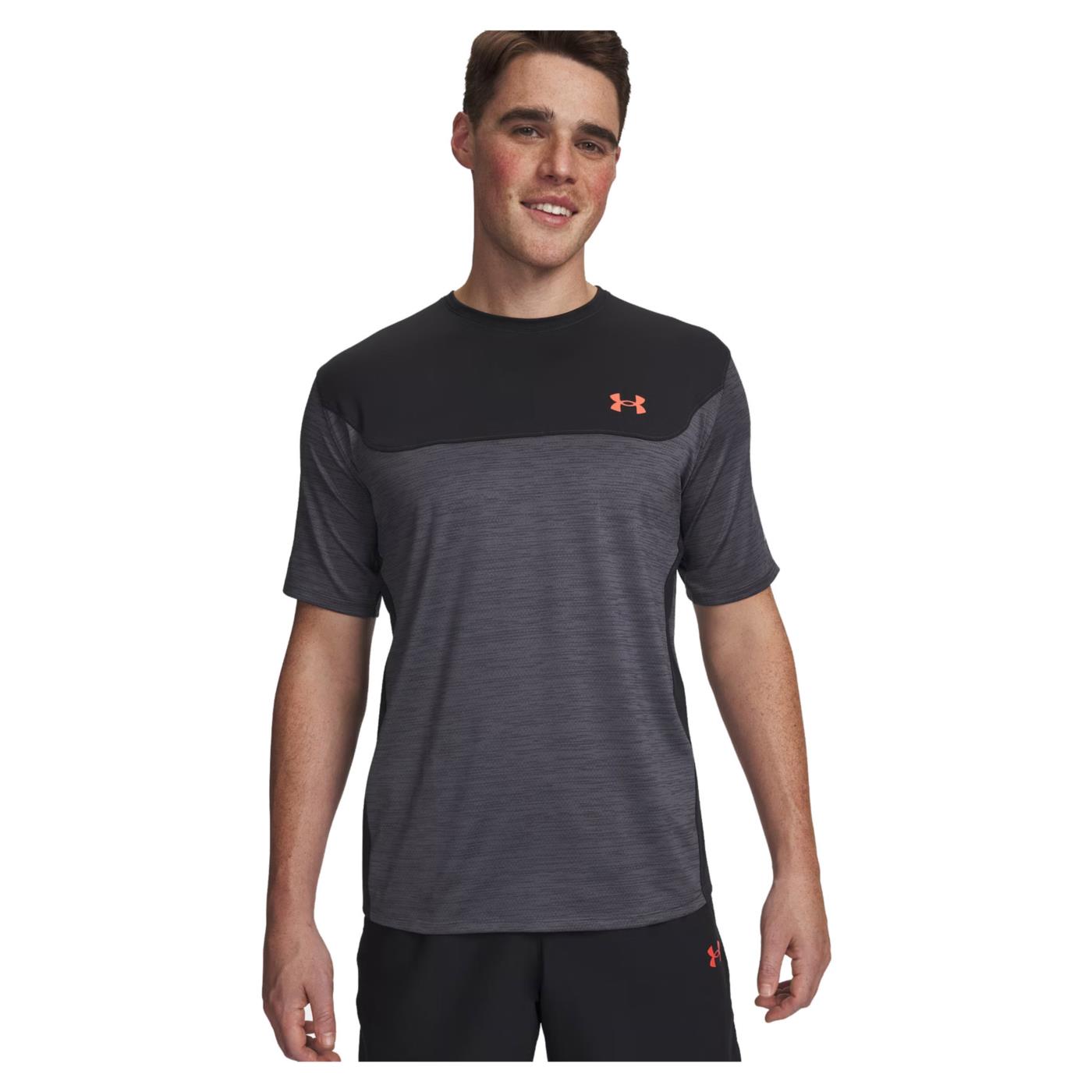 UNDER ARMOUR TECH UTILITY SS TEE - Grigio scuro - immagine principale
