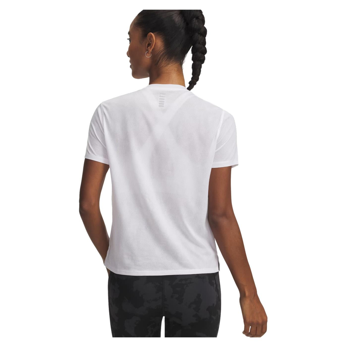 UNDER ARMOUR W LAUNCH JACQUARD SS TEE