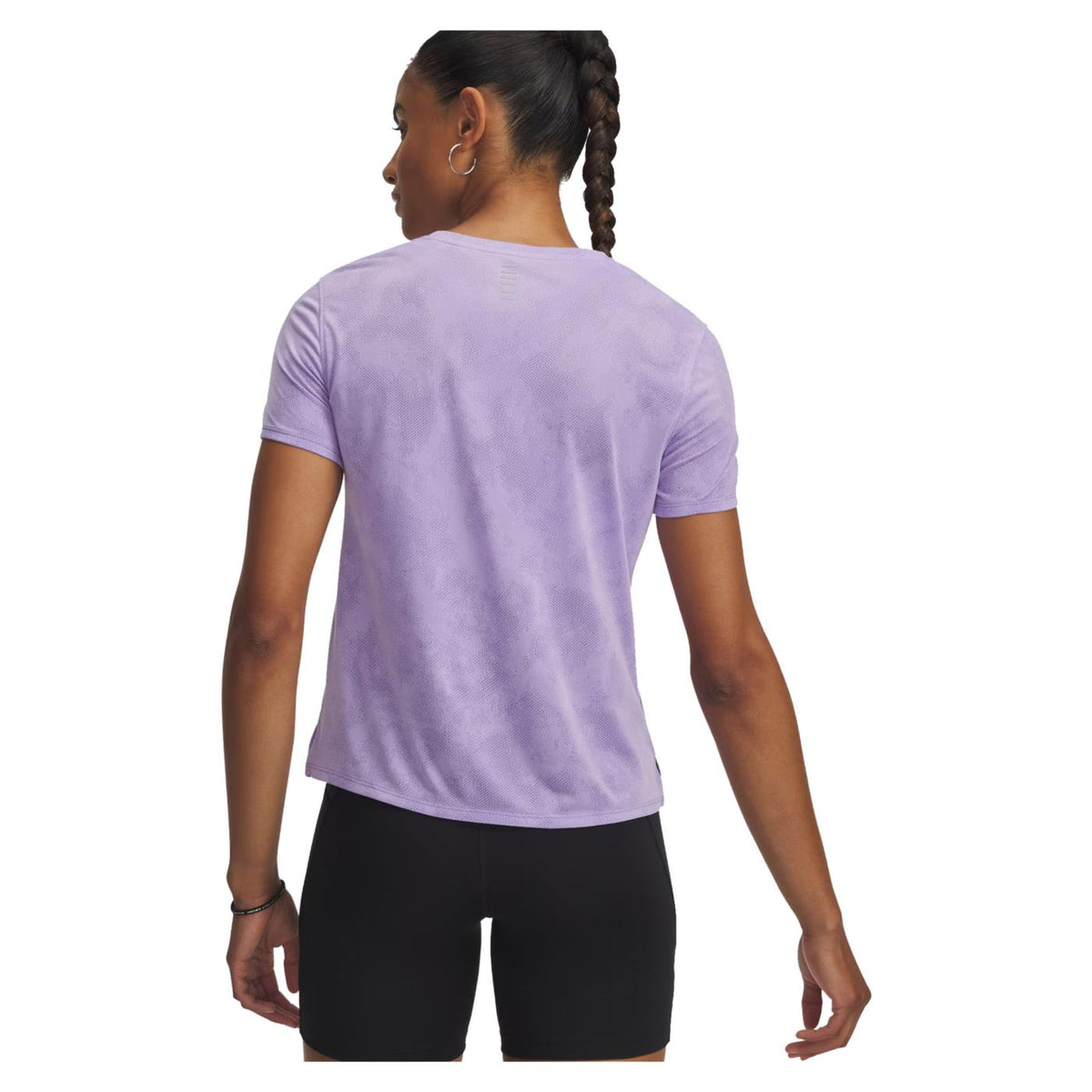 UNDER ARMOUR W LAUNCH JACQUARD SS TEE - seconda immagine