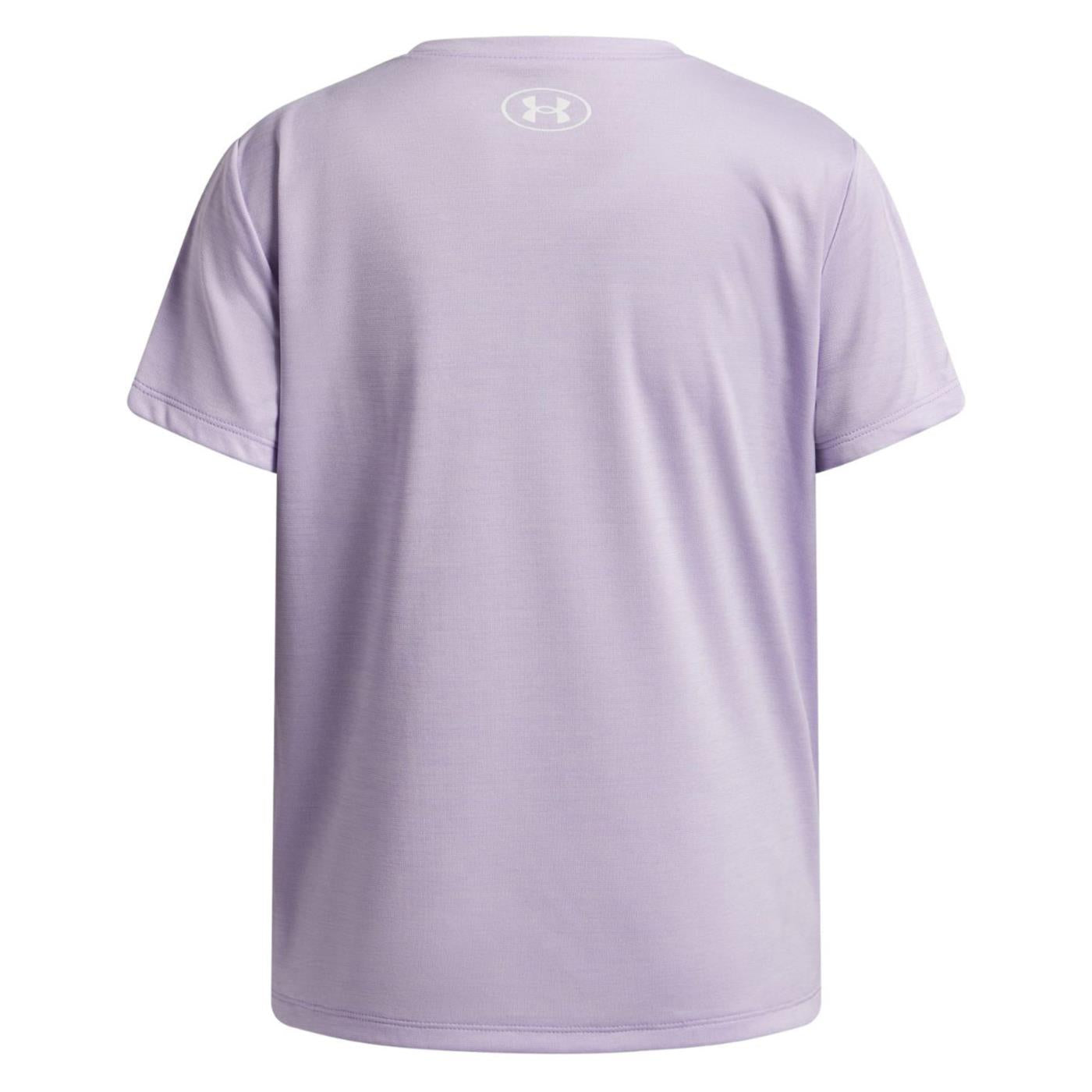 UNDER ARMOUR GIRL TECH TWIST SS TEE - Lilla - vista 2