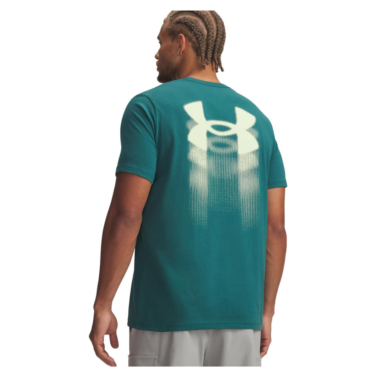 UNDER ARMOUR BLUR LOGO SS TEE - seconda immagine