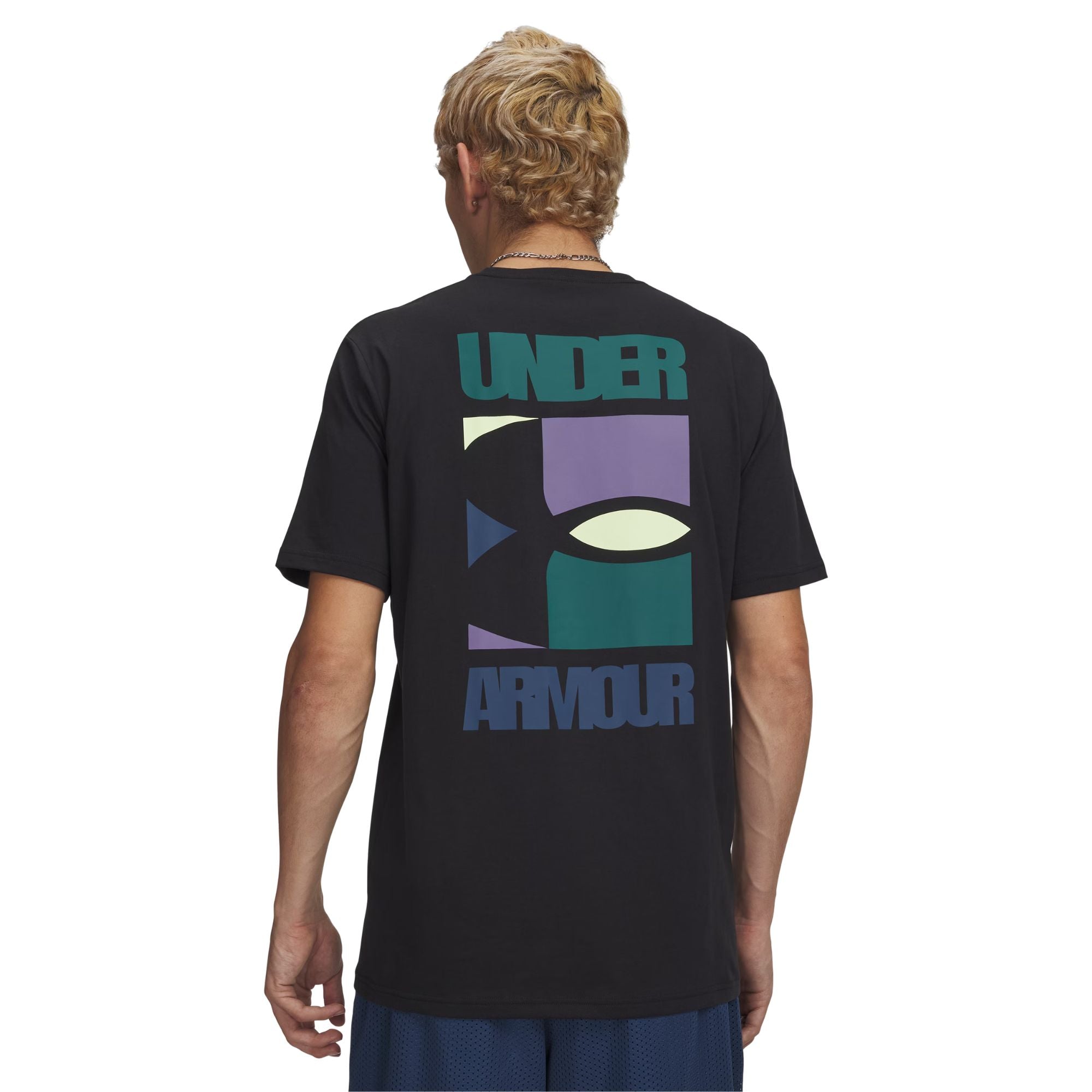 UNDER ARMOUR BLOCK LOGO SS TEE