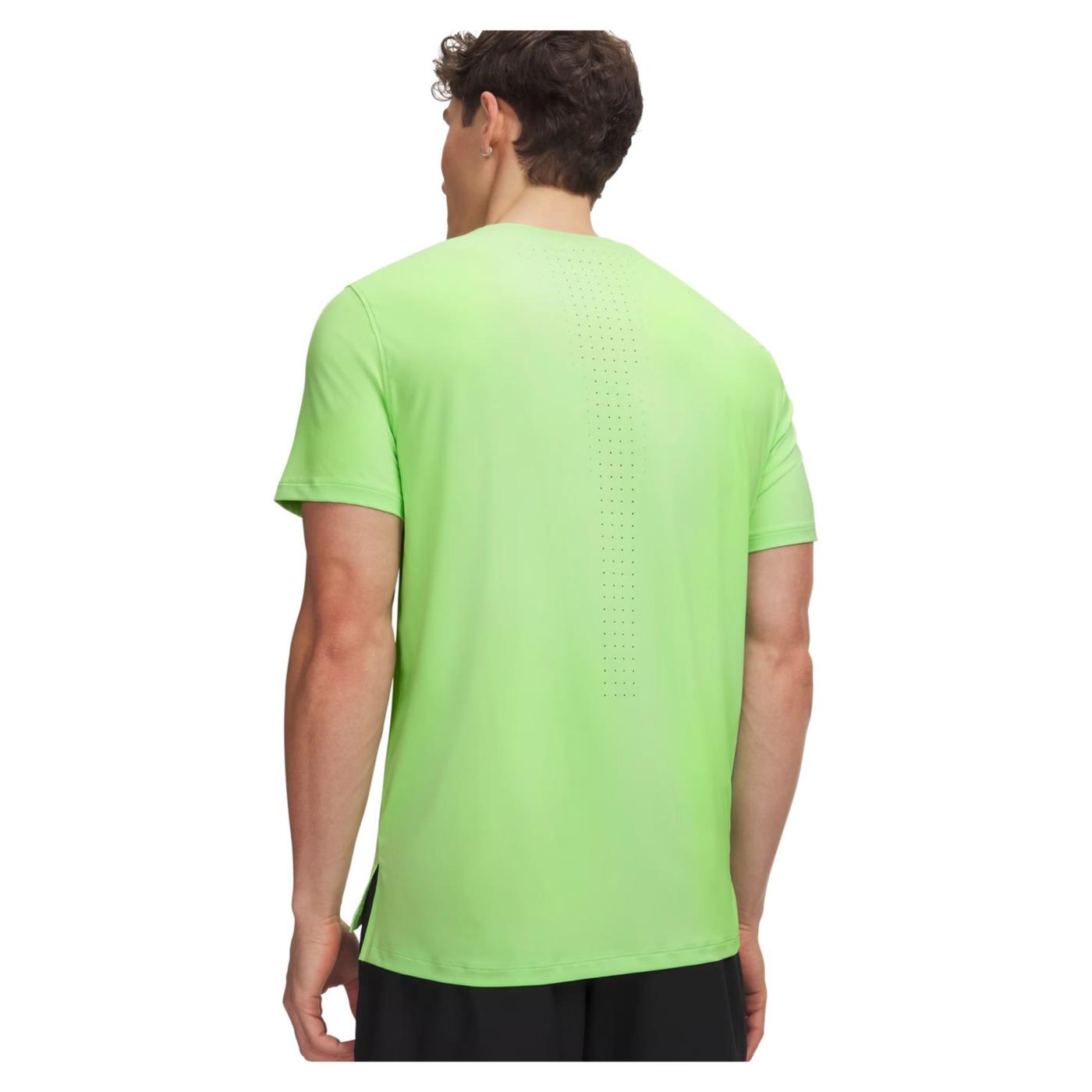 UNDER ARMOUR VELOCITI PRO SS TEE - Lime - vista 2