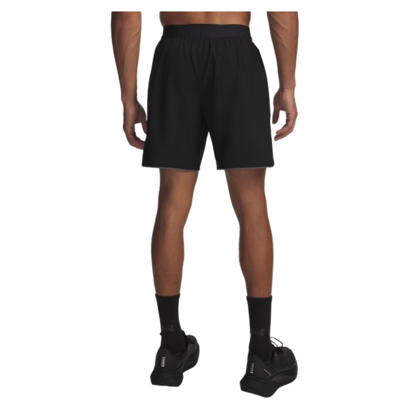 UNDER ARMOUR VELOCITI PRO 2-IN-1 SHORT - Nero - vista 2