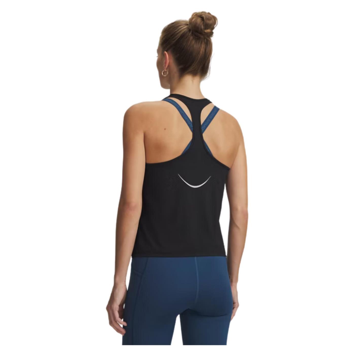 UNDER ARMOUR W VELOCITI PRO TANK - C1-nero - vista 2