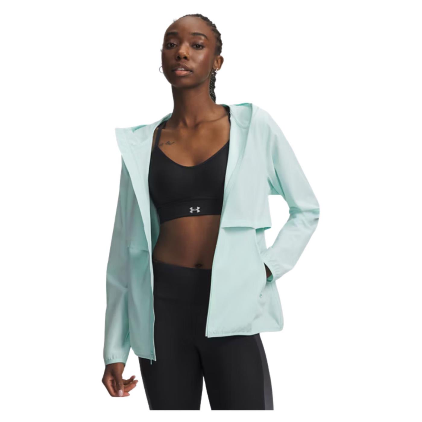 UNDER ARMOUR W VELOCITI PRO STORM JKT - Turchese - immagine principale