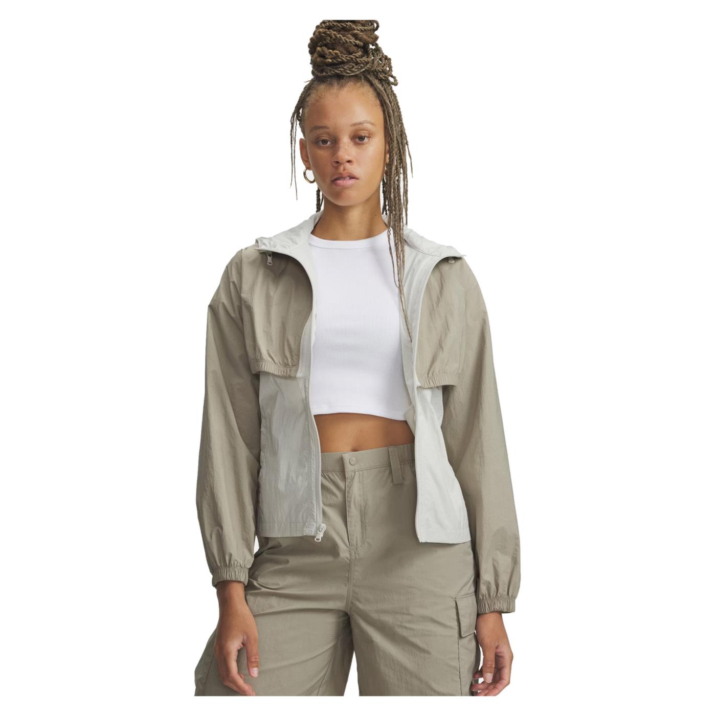 UNDER ARMOUR UNSTOPPABLE UTILITY JKT - Marrone chiaro - immagine principale