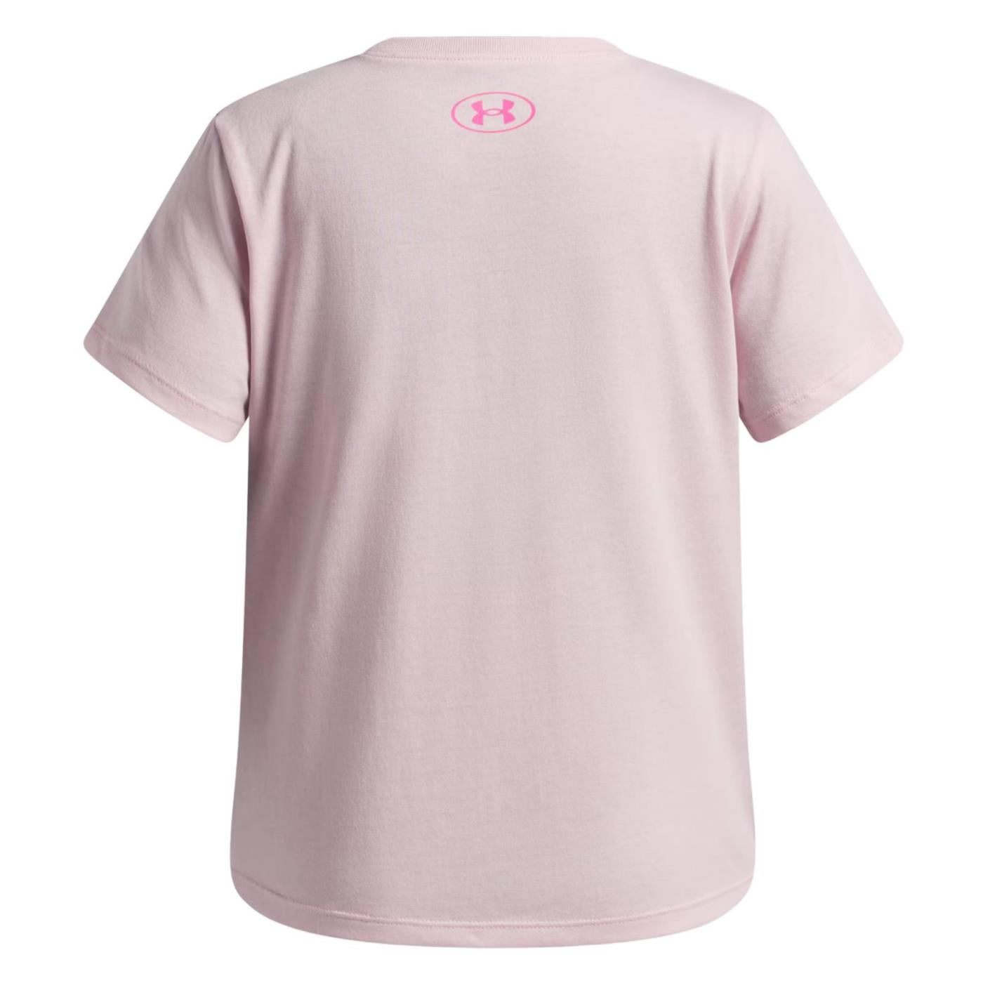 UNDER ARMOUR GIRL STAR LOGO SS TEE - Rosa - vista 2