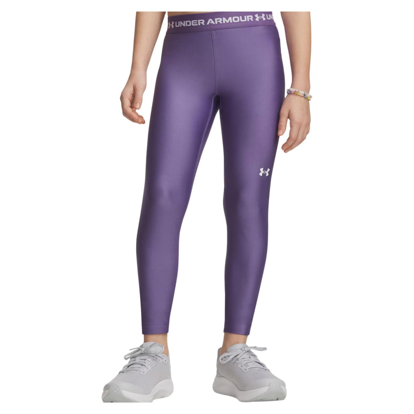 UNDER ARMOUR GIRL HEATGEAR LEGGING - Viola - immagine principale