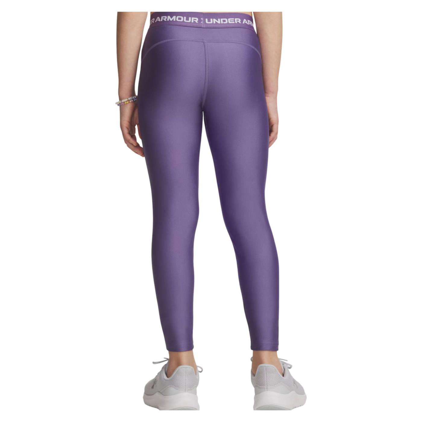 UNDER ARMOUR GIRL HEATGEAR LEGGING - Viola - vista 2