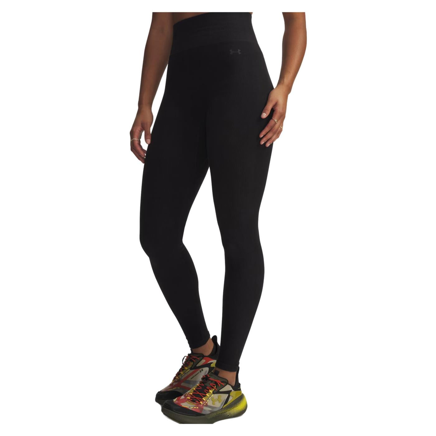UNDER ARMOUR SEAMLESS COTTON LEGGING - C1-nero - immagine principale