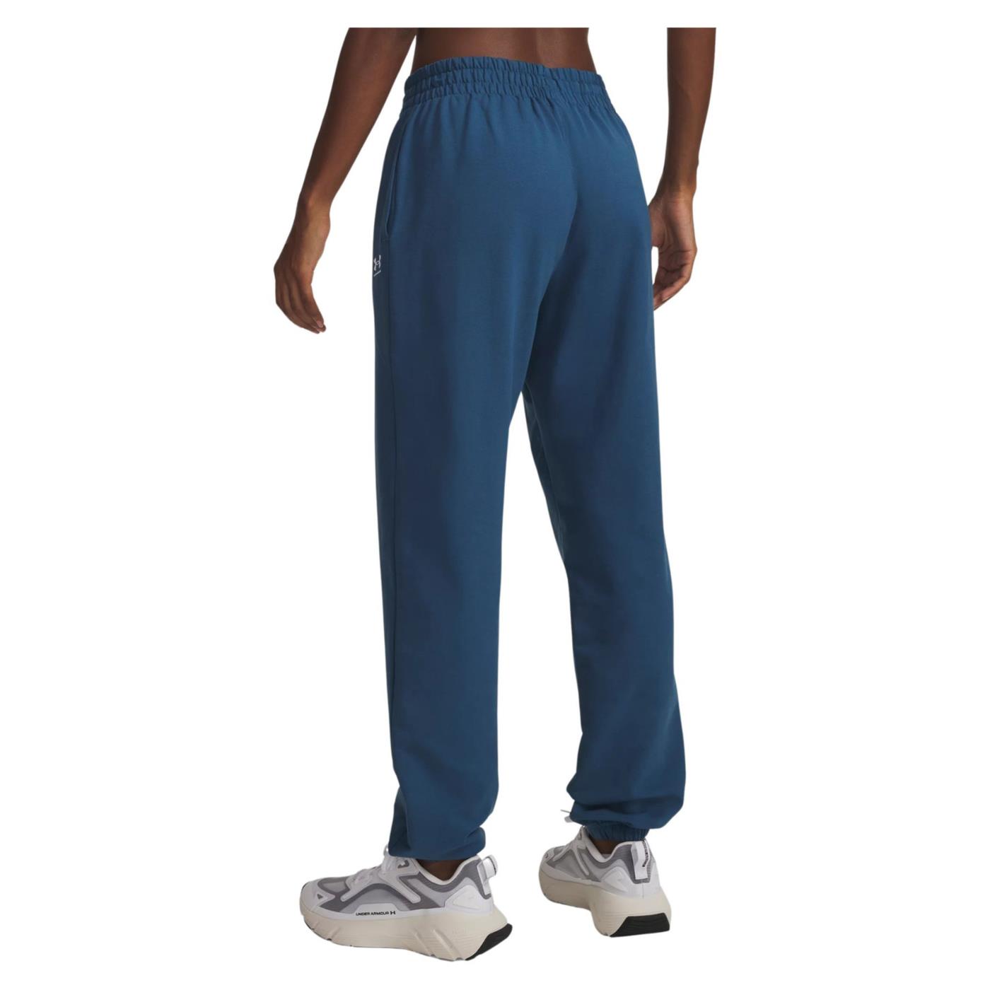 UNDER ARMOUR W SPORT TERRY JOGGER - Blu - vista 2