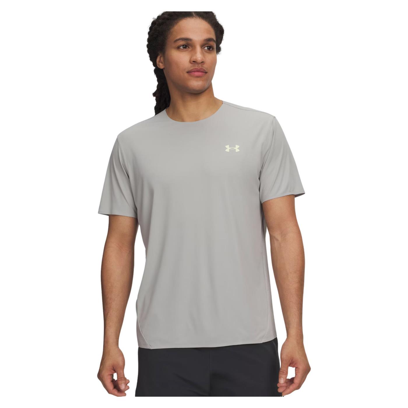 UNDER ARMOUR EXPLOR TRAIL RUN ULW SS - Grigio chiaro - immagine principale