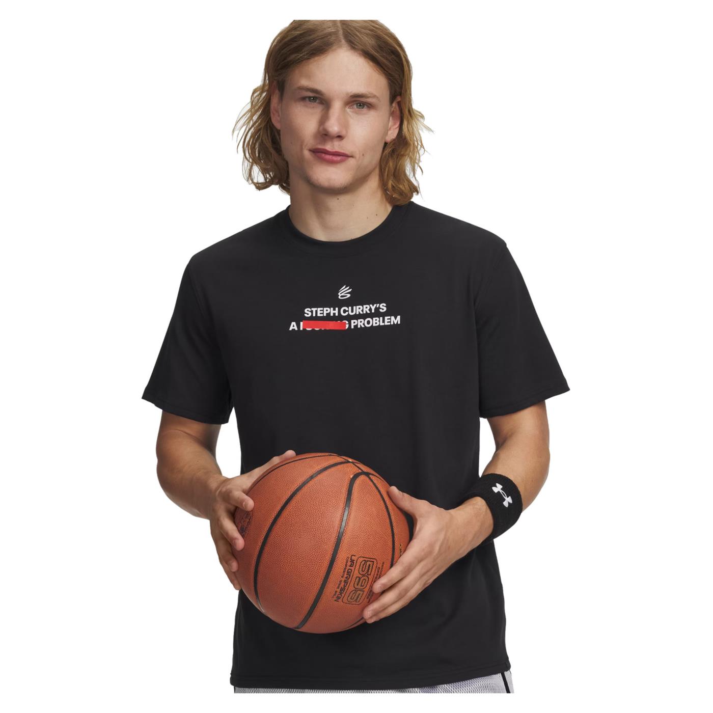 UNDER ARMOUR CURRY QUOTE TEE - Nero - immagine principale